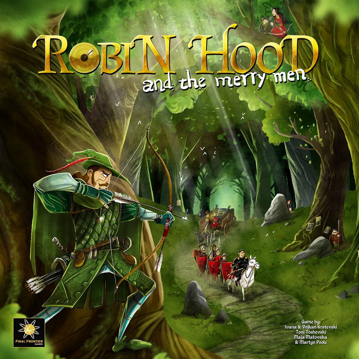 Robin Hood and the Merry Men Board Games Final Frontier Games 