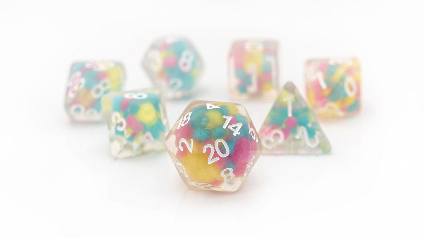 Sirius Dice Set - Lucky Charms Glowworm Dice Set Dice Sirius Dice 