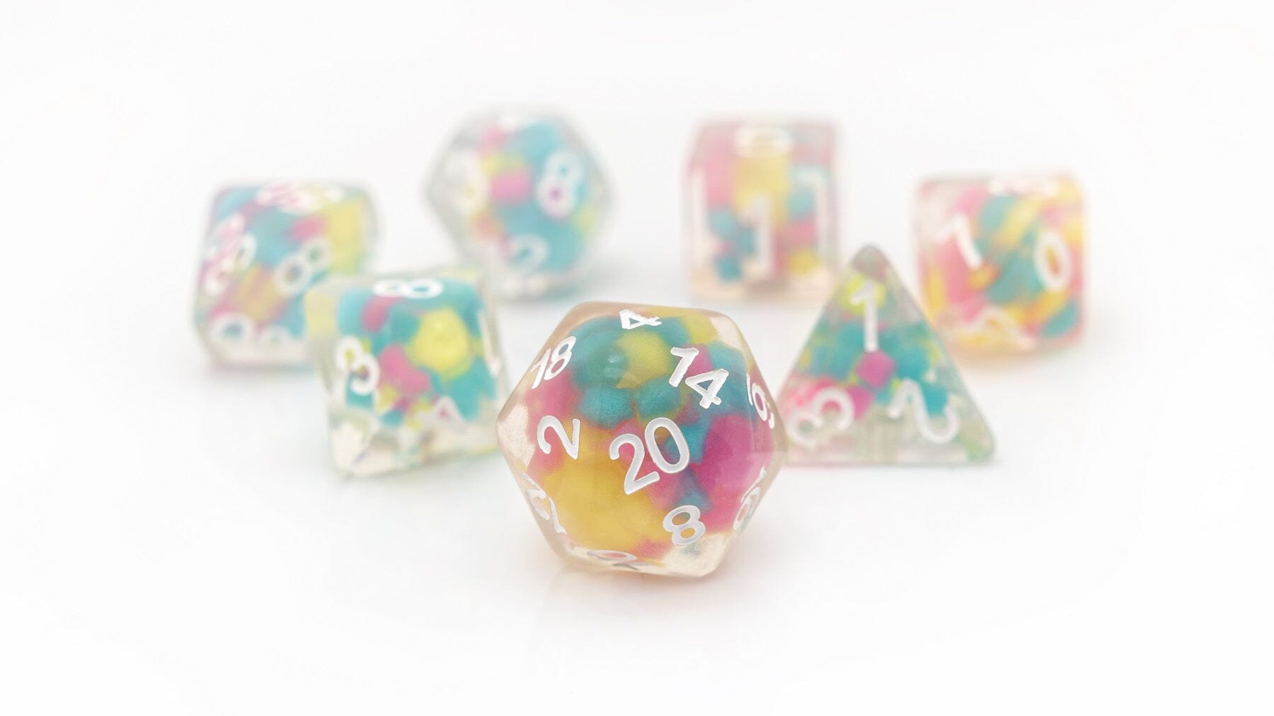 Sirius Dice Set - Lucky Charms Glowworm Dice Set Dice Sirius Dice 