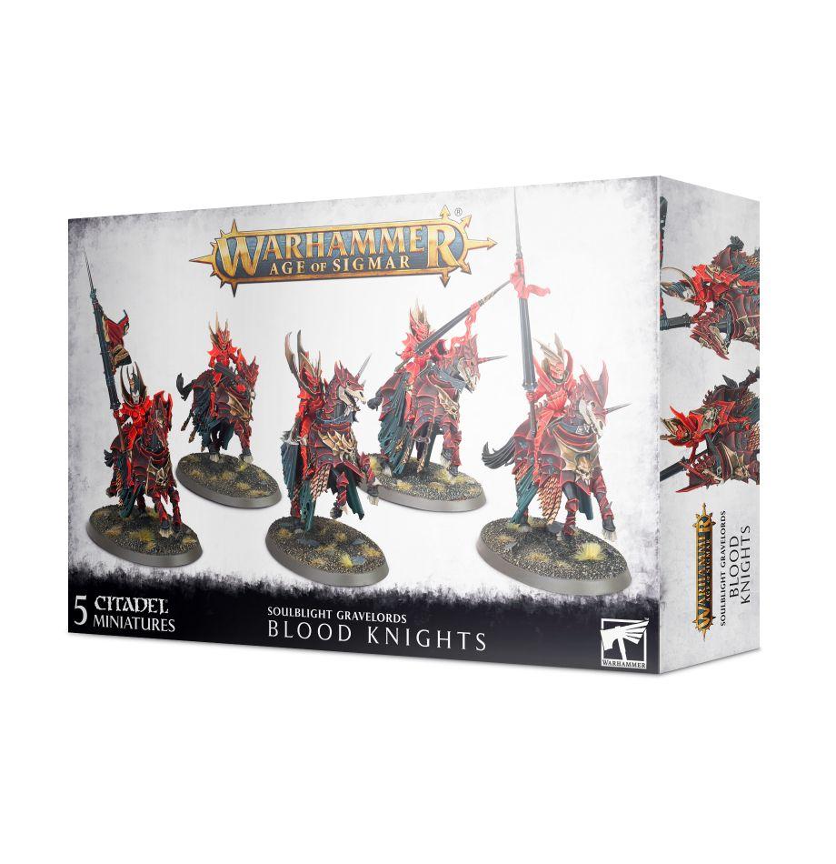 Soulblight Gravelords: Bloodknights Miniatures Games Workshop 