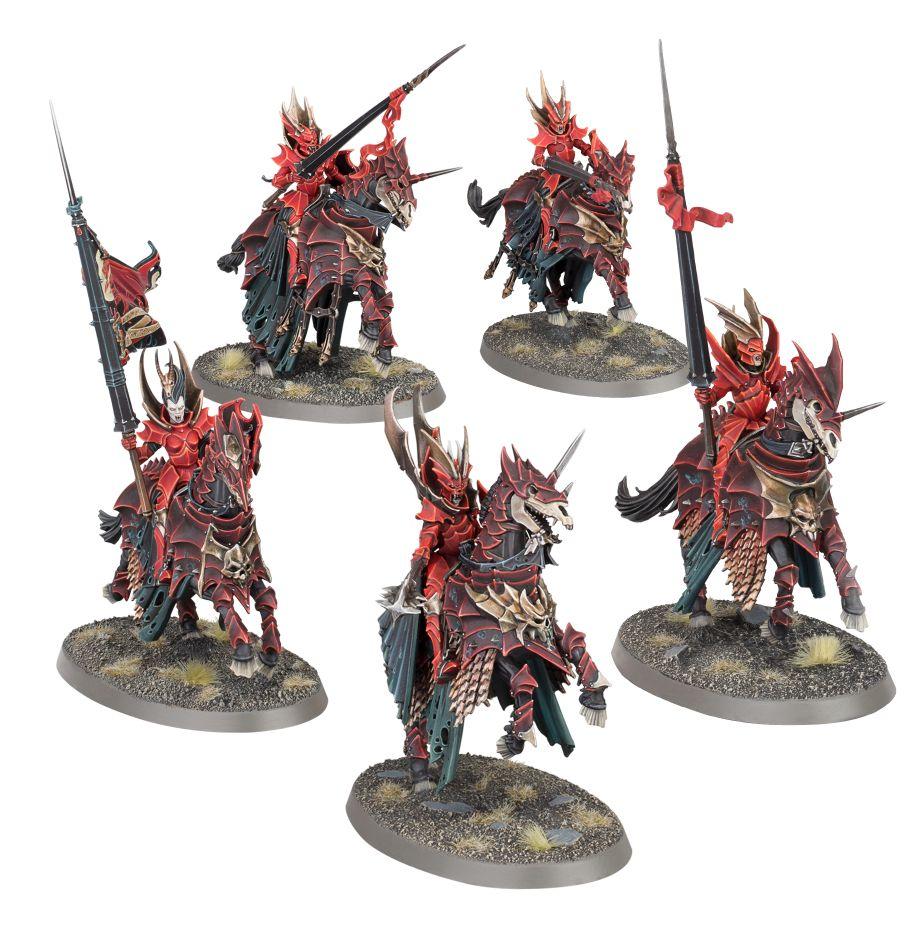 Soulblight Gravelords: Bloodknights Miniatures Games Workshop 