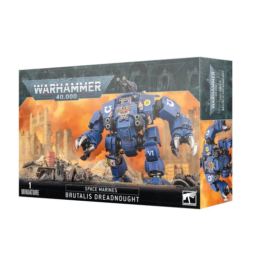 Space Marines Brutalis Dreadnought Miniatures Games Workshop 