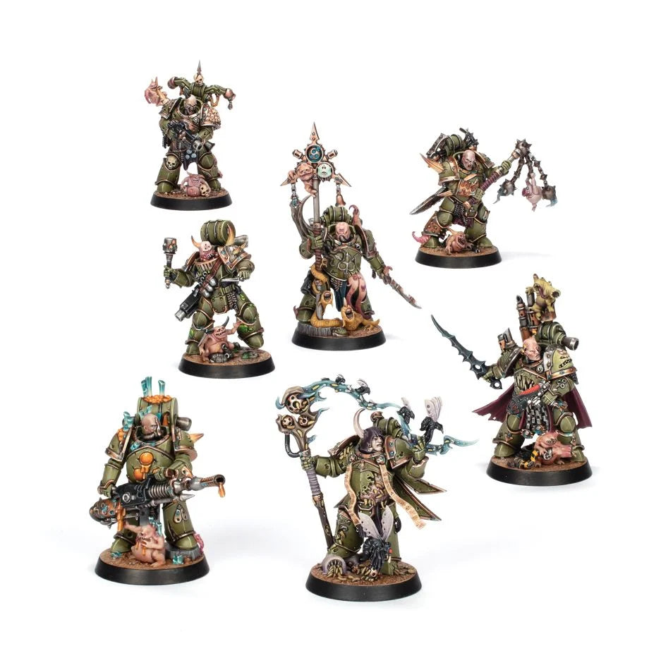 Space Marines Heroes Series 3 – Death Guard Miniatures Games Workshop 