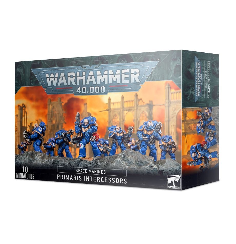 Space Marines: Primaris Intercessors Miniatures Games Workshop 