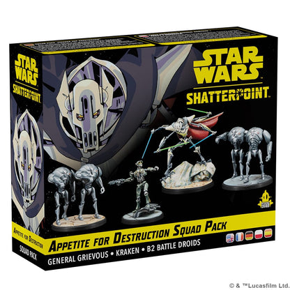 Star Wars: Shatterpoint - Appetite for Destruction Squad Pack Miniatures Atomic Mass 