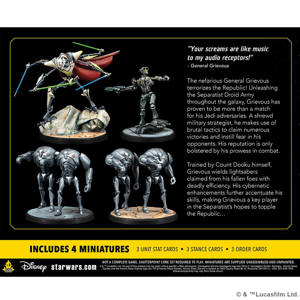 Star Wars: Shatterpoint - Appetite for Destruction Squad Pack Miniatures Atomic Mass 