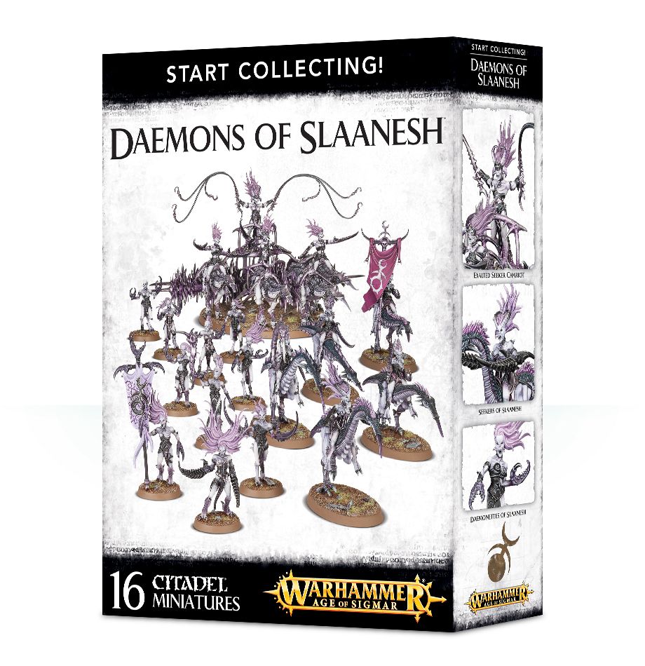 Start Collecting! Daemons of Slaanesh Miniatures Games Workshop 