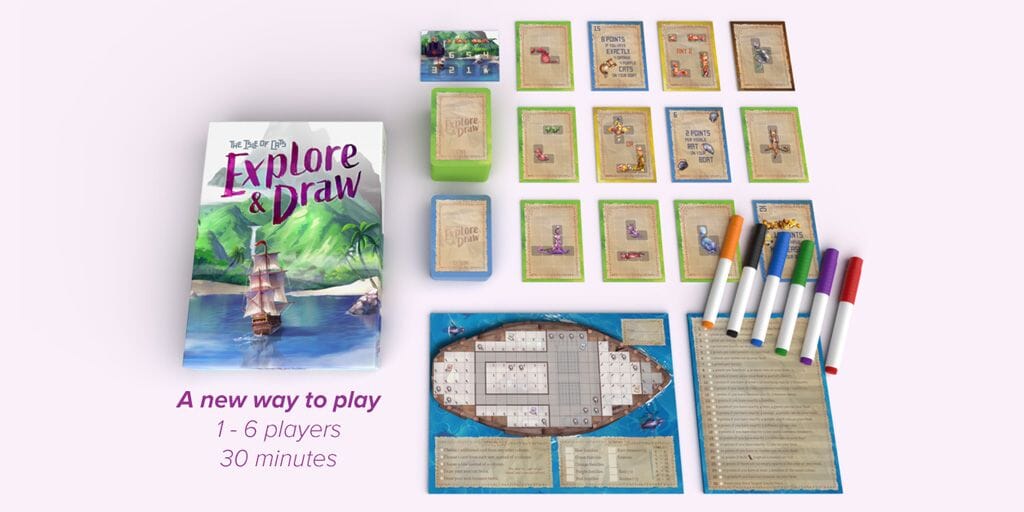 The Isle of Cats: Explore & Draw Board Games The City of Games 