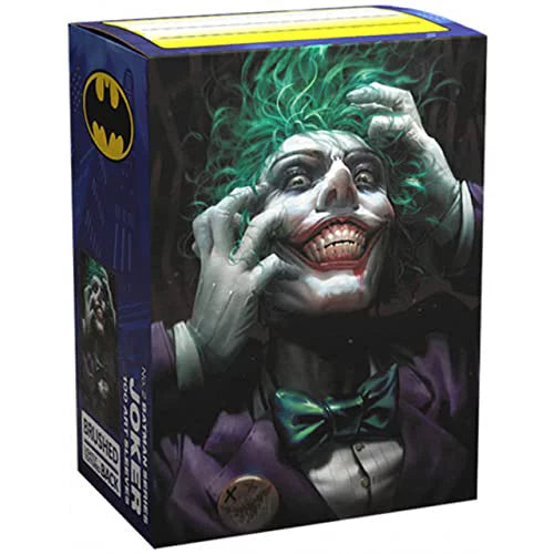 The Joker - Brushed Art Standard Size Sleeves Card Sleeves Dragon Shield 