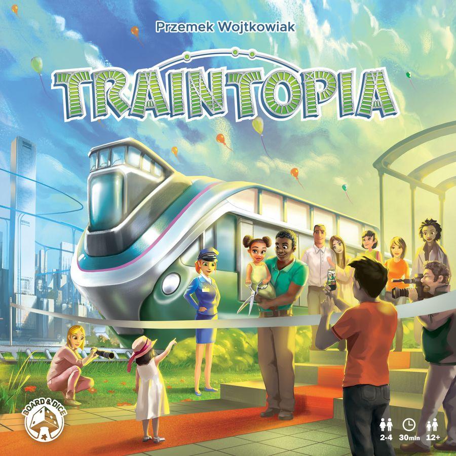 Traintopia Board Games Board & Dice 