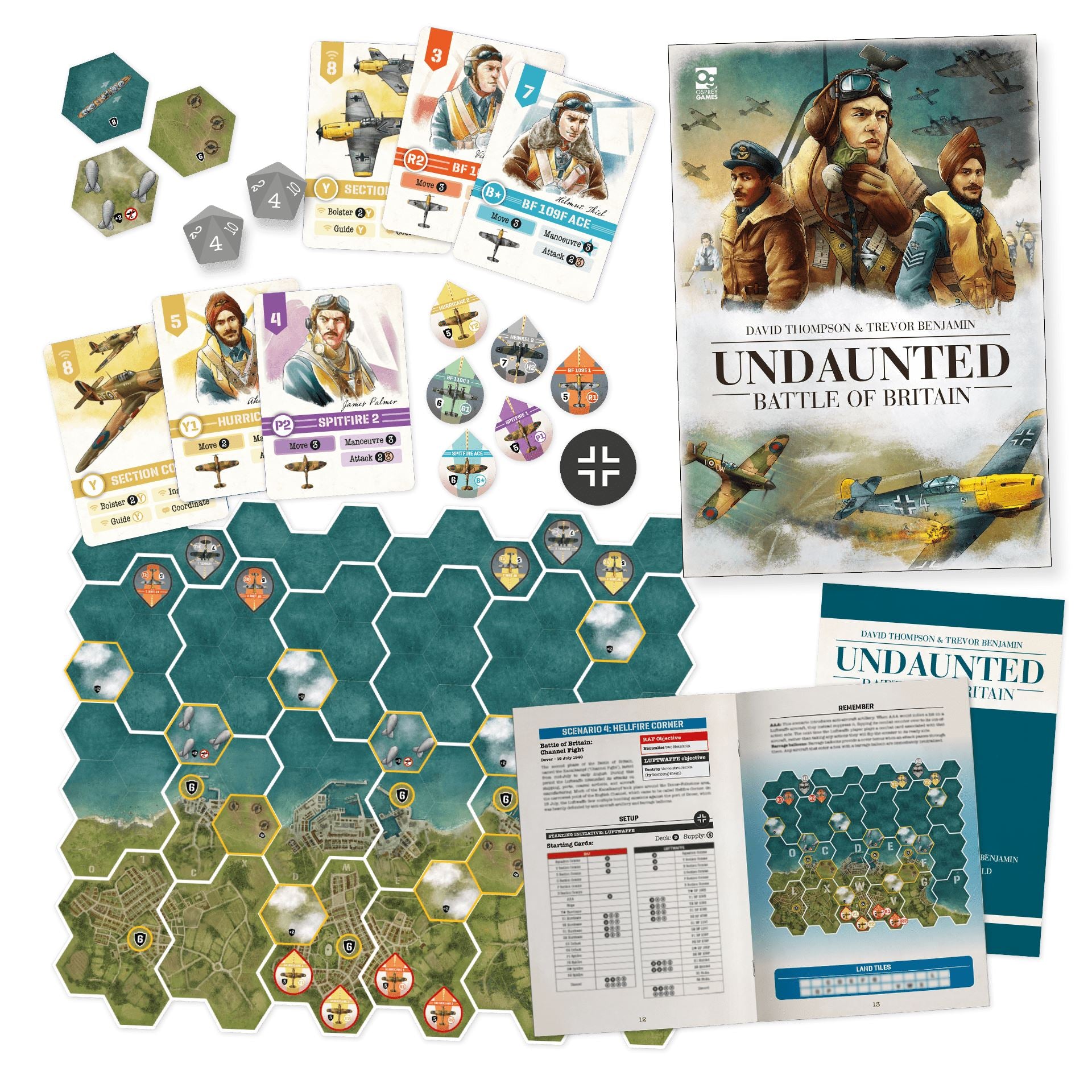 Undaunted: Battle of Britain Board Games Osprey Games 