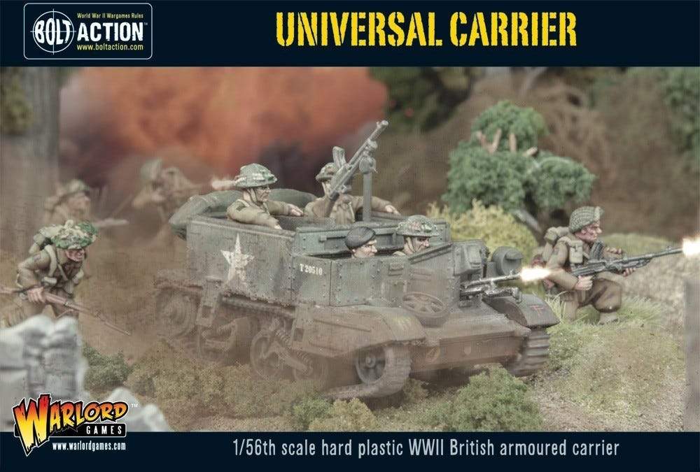 Universal Carrier Miniatures Warlord Games 