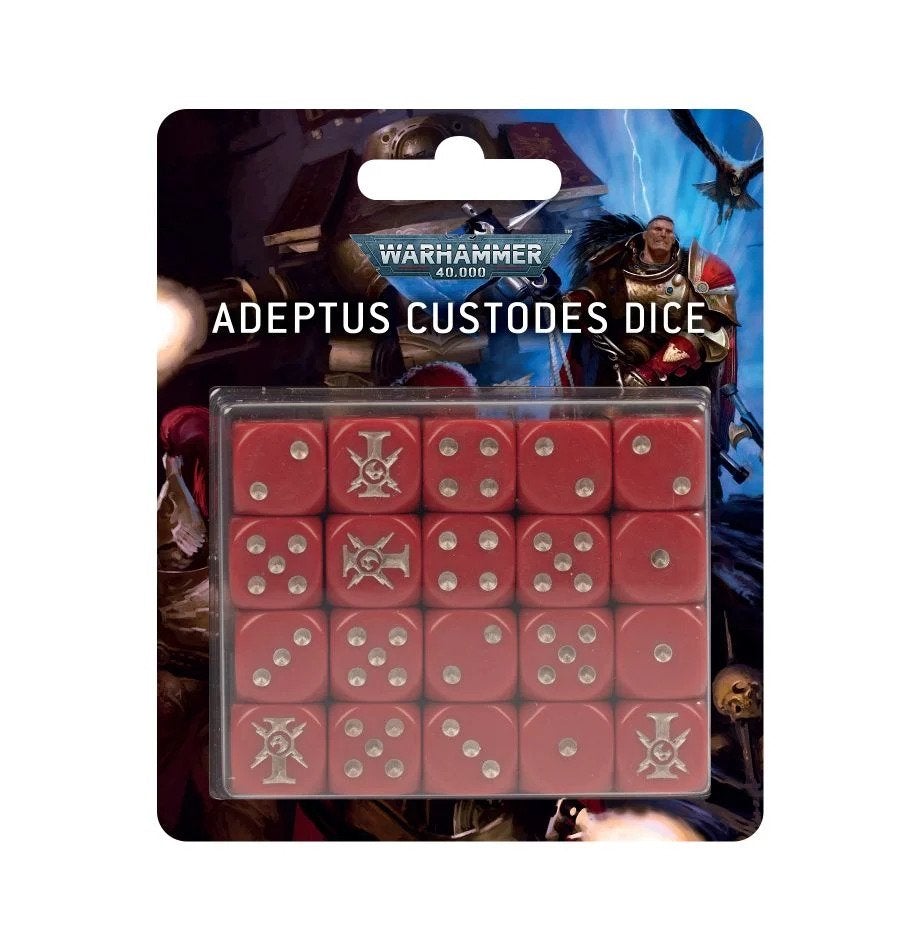 Warhammer 40,000: Adeptus Custodes Dice – Battlefield Bangkok