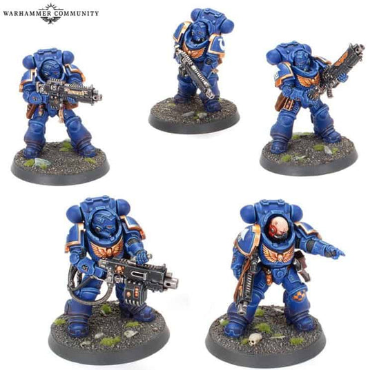 Warhammer 40K: Space Marines Heavy Intercessors Miniatures Games Workshop 