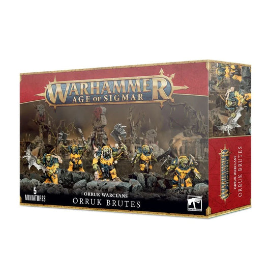 Warhammer AoS: Ironjawz Orruk Brutes Miniatures Games Workshop 