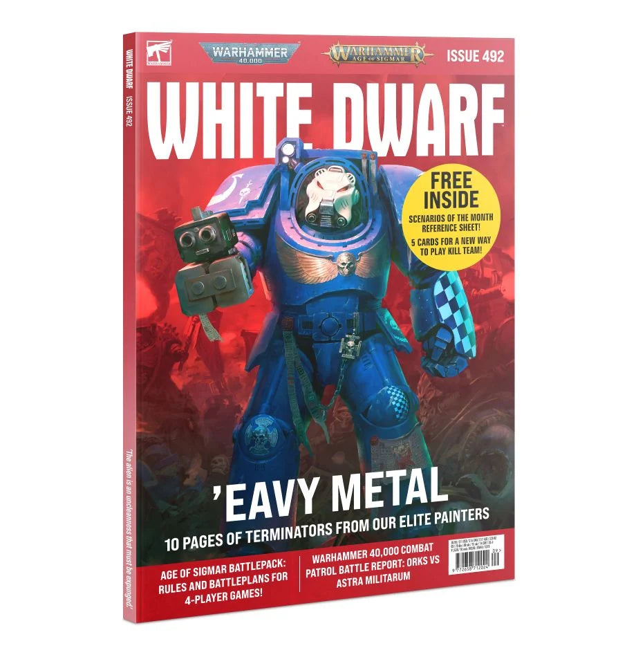 White Dwarf 492 Magazine Games Workshop 