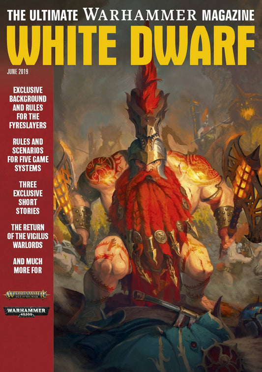 White Dwarf June 2019 Book Games Workshop 