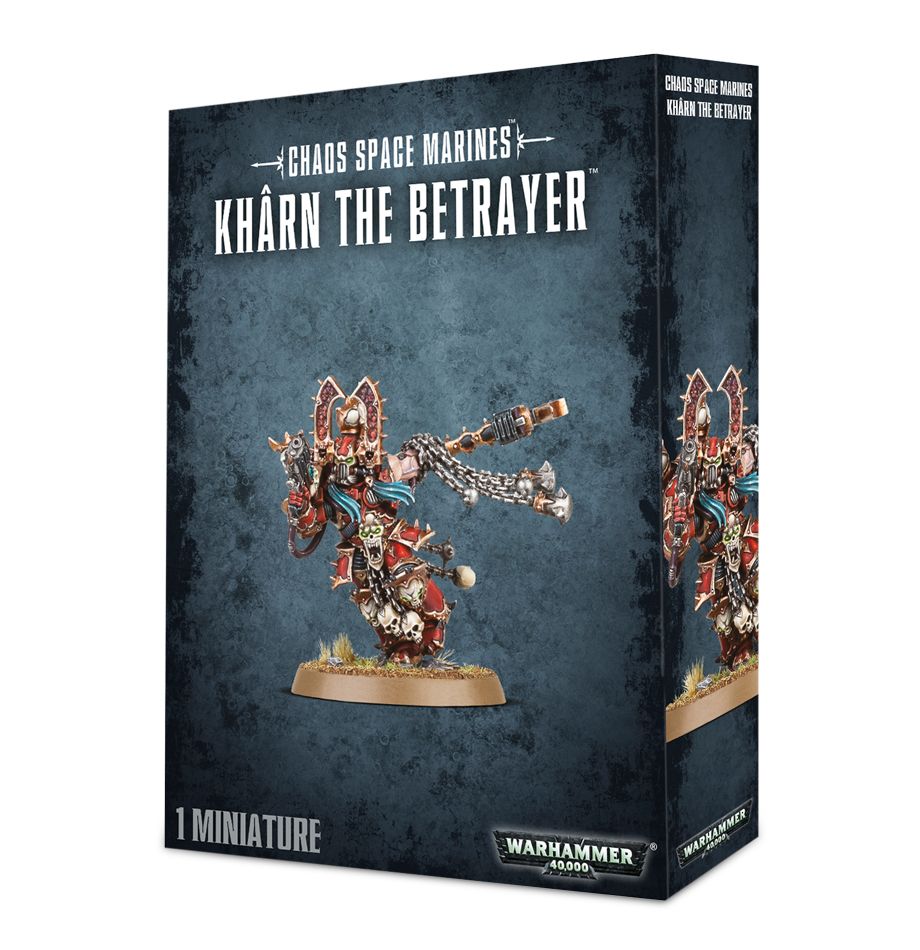 World Eaters Khârn the Betrayer Miniatures Games Workshop 