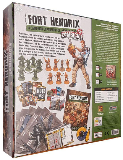 Zombicide 2nd Edition: Fort Hendrix Board Game CMON 